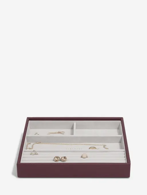 Burgundy Classic Ring & Bracelet Layer