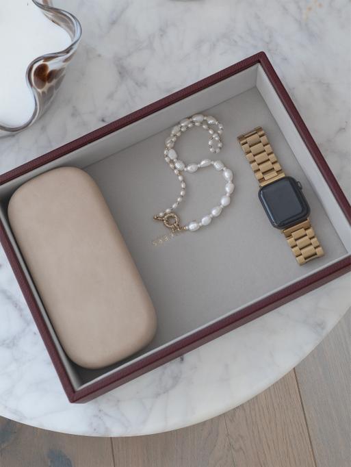 Burgundy Classic Chunky Jewellery Layer