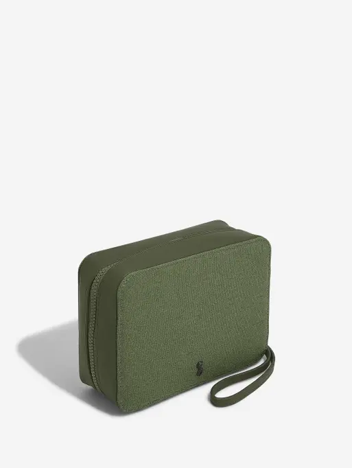 Green Canvas Cable Tidy