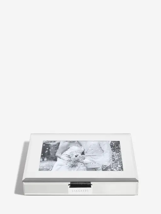 Mirror Glass Photo Jewellery Lid