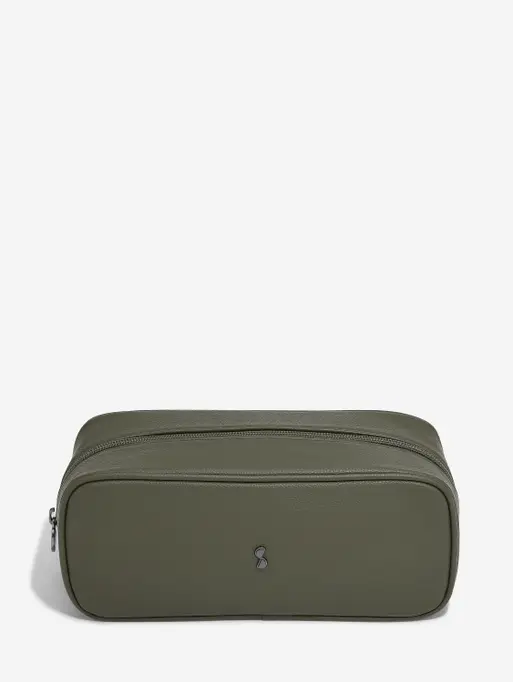 Olive Green Expanding Washbag