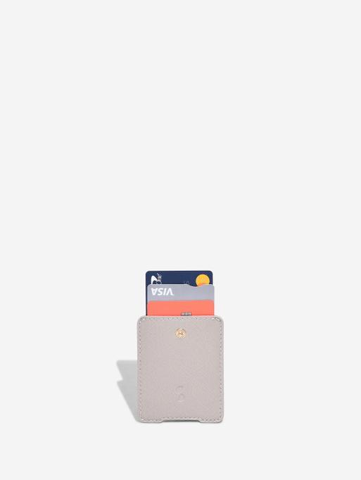 Taupe Card Keyring
