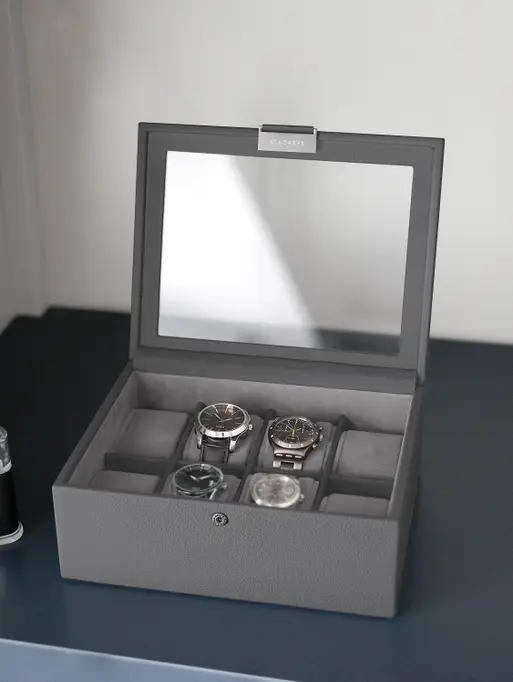 Slate Grey 8 Piece watch box