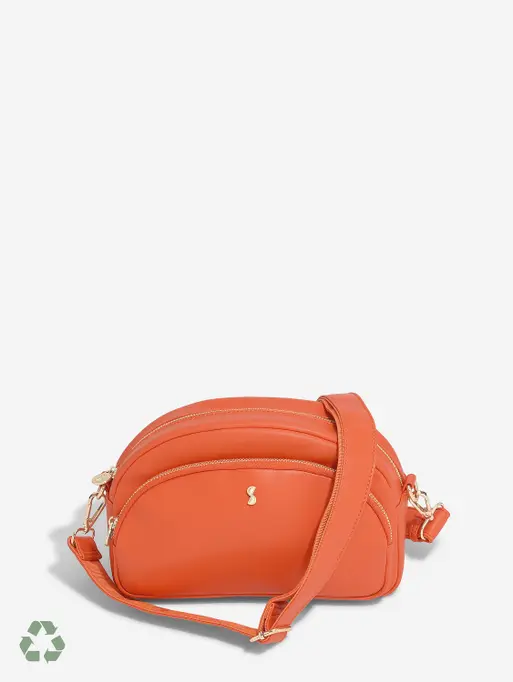 Orange Crossbody Bag