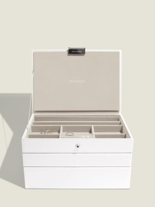 White Classic Jewellery Box