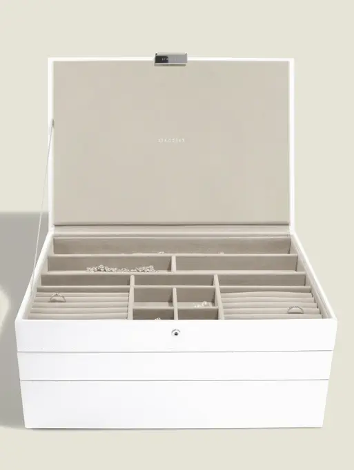 White Supersize Jewellery Box
