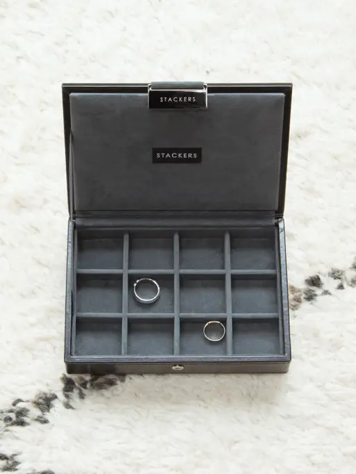 Black Cufflink Box