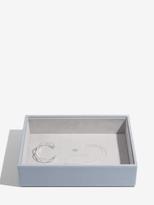 Dusky Blue Classic Chunky Jewellery Layer