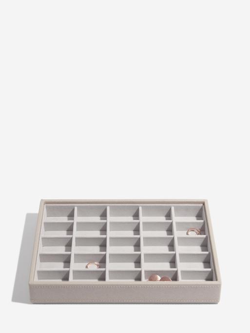 Szkatułka na biżuterię Stackers 25 komorowa classic taupe