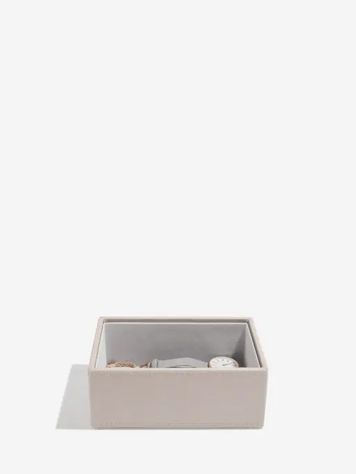 Szkatułka na biżuterię Stackers open mini taupe
