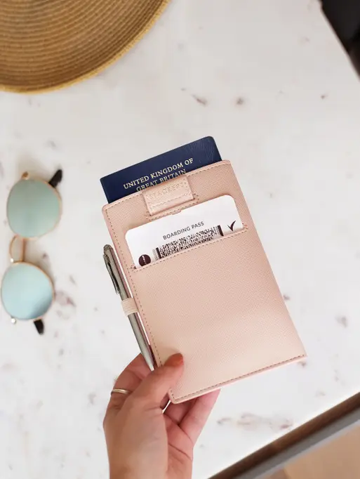 Blush Passport Sleeve