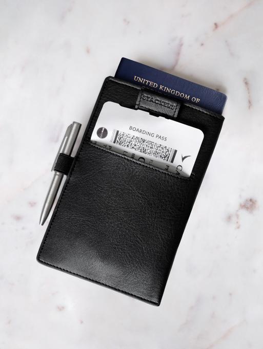 Black Passport Sleeve