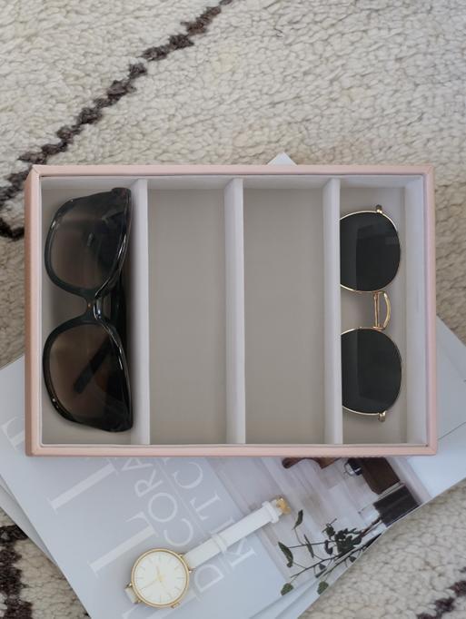 Blush Classic Glasses & Accessory Layer