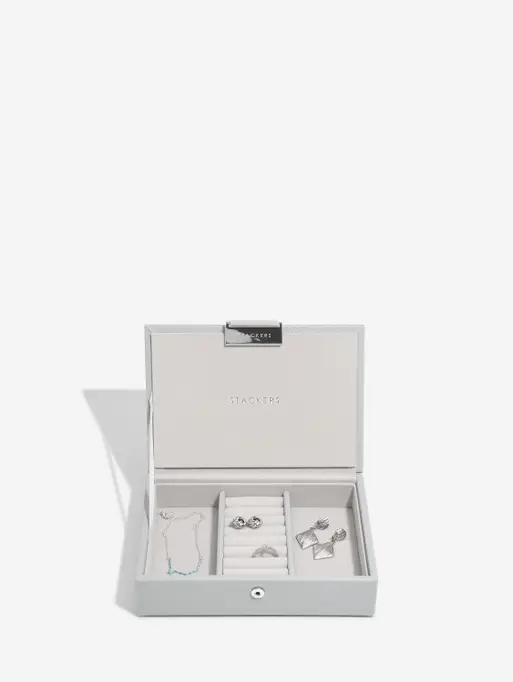 Pebble Grey Mini Jewellery Box Lid