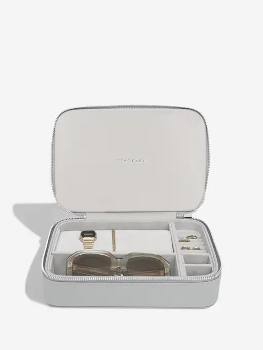 Pebble Grey Jewellery & Accessories Box