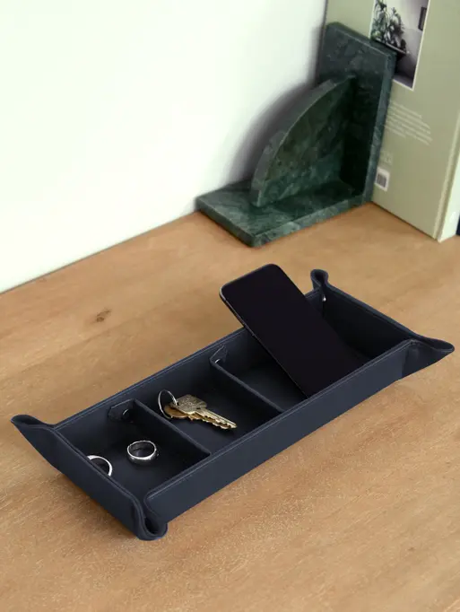 Navy Blue Large Catchall