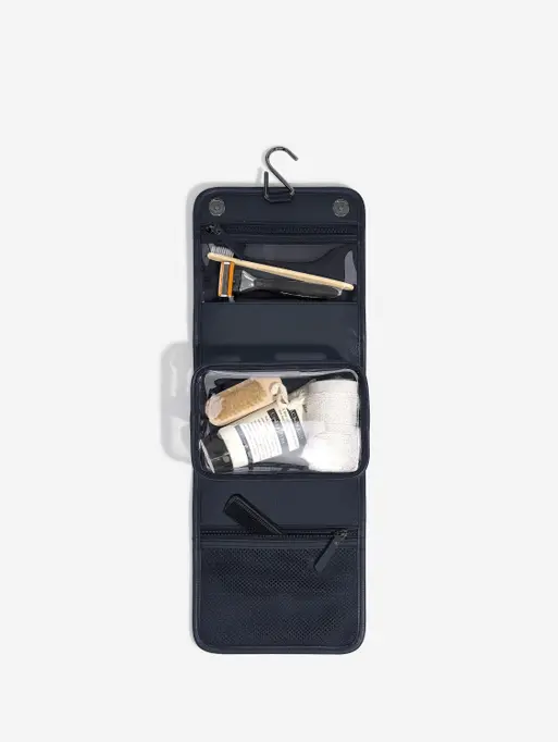 Kosmetyczka podróżna do zawieszenia Stackers Pebble granatowa