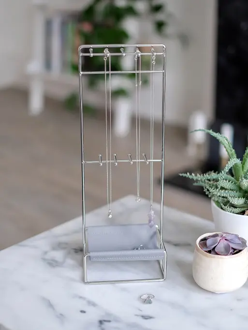 Lavender Scoop Jewellery Stand