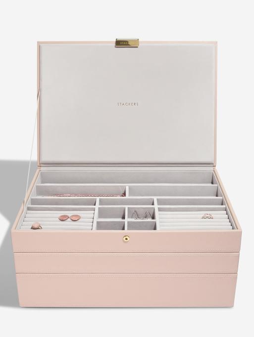 Blush & Champagne Gold Supersize Jewellery Box