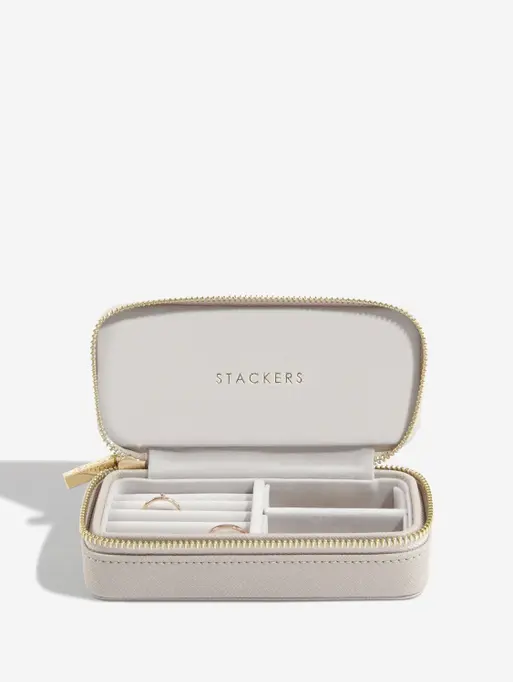 Pudełko podróżne na biżuterię Travel Medium Stackers taupe