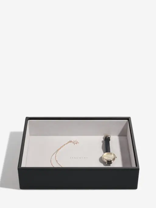 Black Classic Chunky Jewellery Layer
