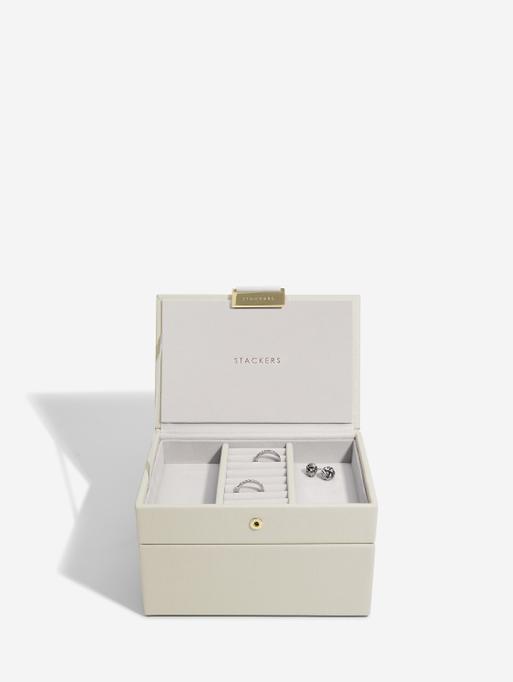 Oatmeal Mini Jewellery Box Set of 2