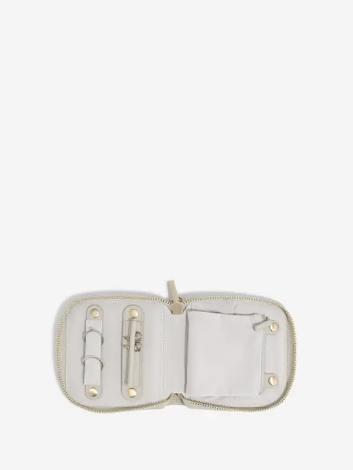 Oatmeal Compact Jewellery Roll