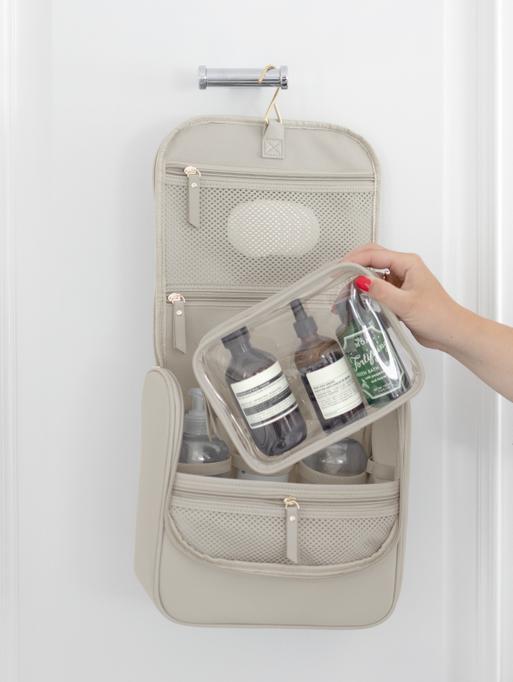 Oatmeal Hanging Washbag