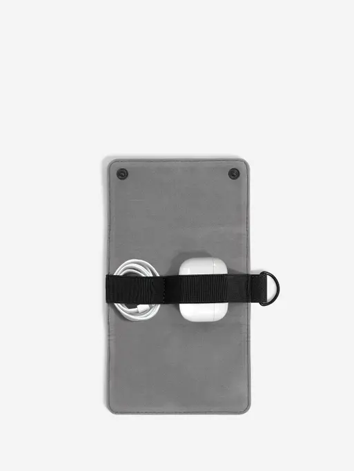 Pebble Black Compact Cable Tidy
