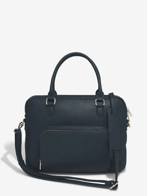 Torba na laptop Stackers Pebble granatowa