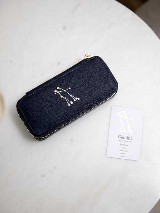 Star Sign Constellation Travel Jewellery Box - Gemini