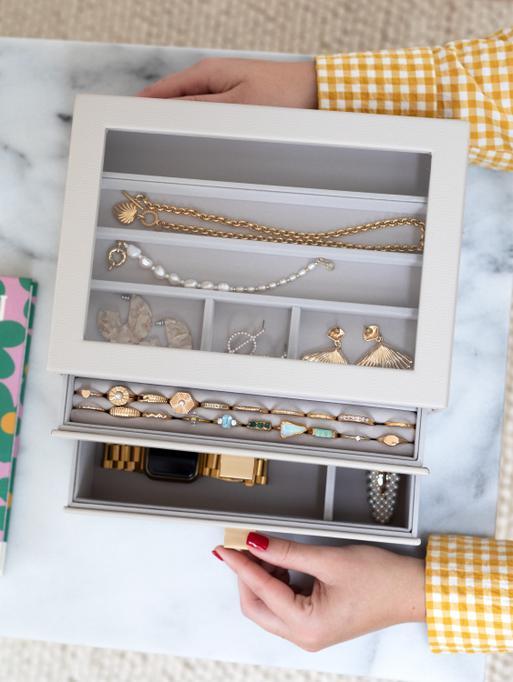 Classic Display Jewellery Box Set of 2