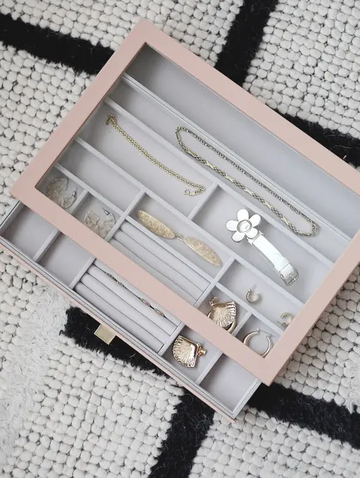 Blush Supersize Jewellery Box Display Drawer