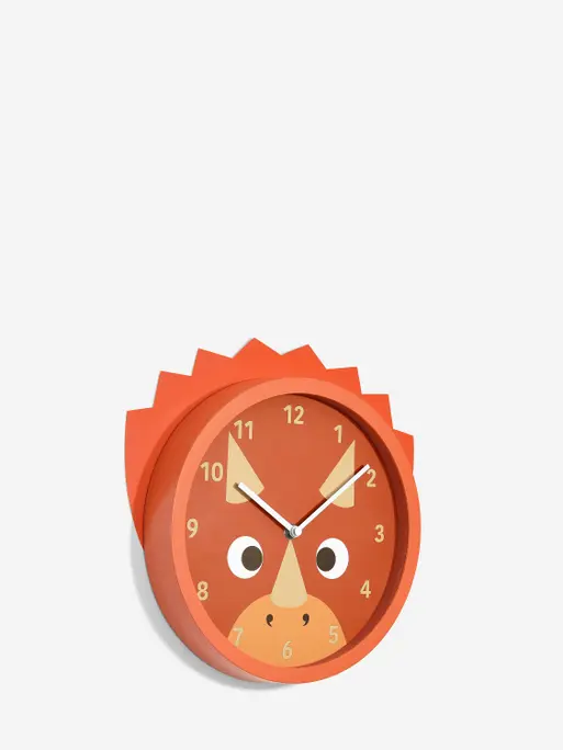 Troy Triceratops Wall Clock