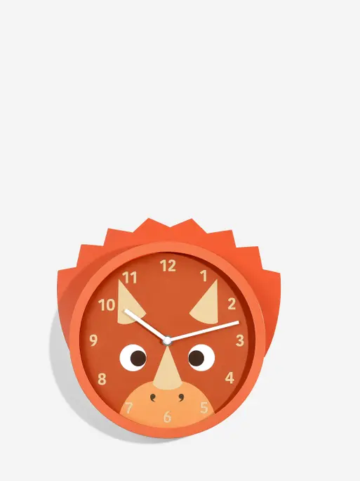 Troy Triceratops Wall Clock