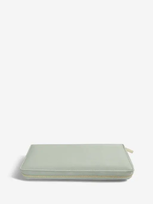 Sage Green Jewellery Roll
