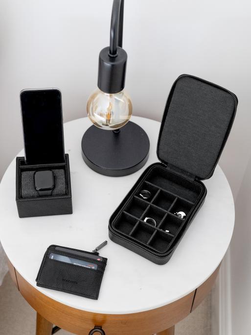 Mens Black 3 Piece Gift Set