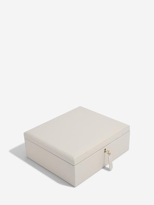 Oatmeal Medium Luxury Photo Jewellery Box