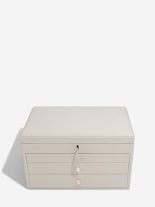 Oatmeal Large Luxury Jewellery Box
