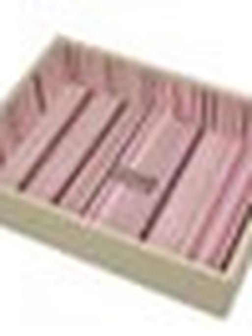 STACKER CREAM STRIPE (25 x 18 x 6 CM)