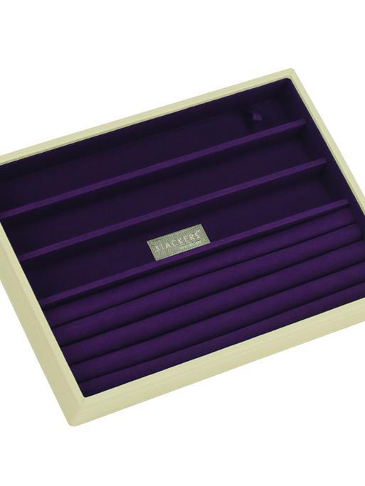 STACKER CREAM & PURPLE RING/BRAC 25 x 18 x 3.5 CM