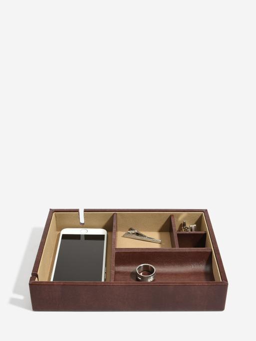 Windsor Chestnut Brown Valet Tray