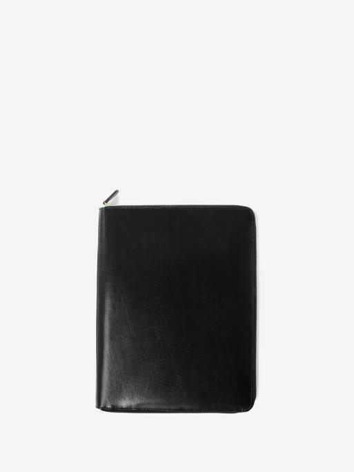 Windsor Black A4 Zipped document folder
