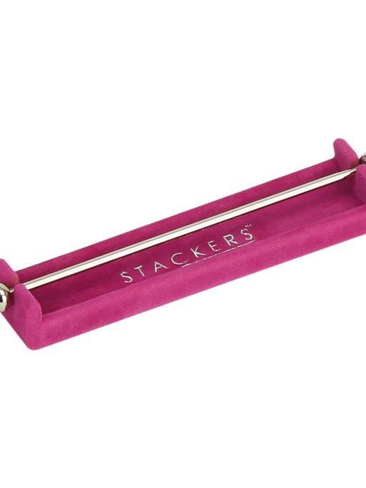 STACKER CHARM BAR BLACK / PINK