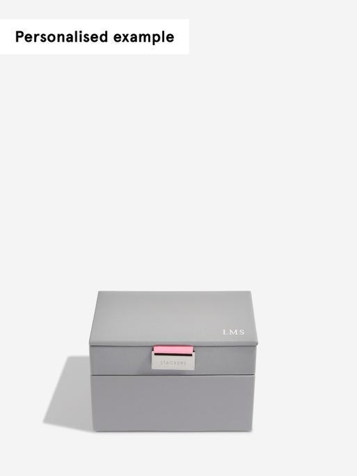 Grey & Rose Mini Jewellery Box Set of 2
