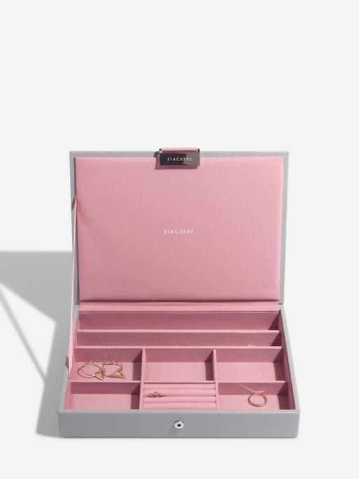 Grey & Rose Classic Jewellery Box Set of 3