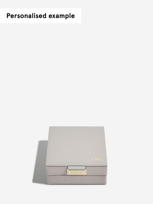 Taupe Charm Jewellery Box