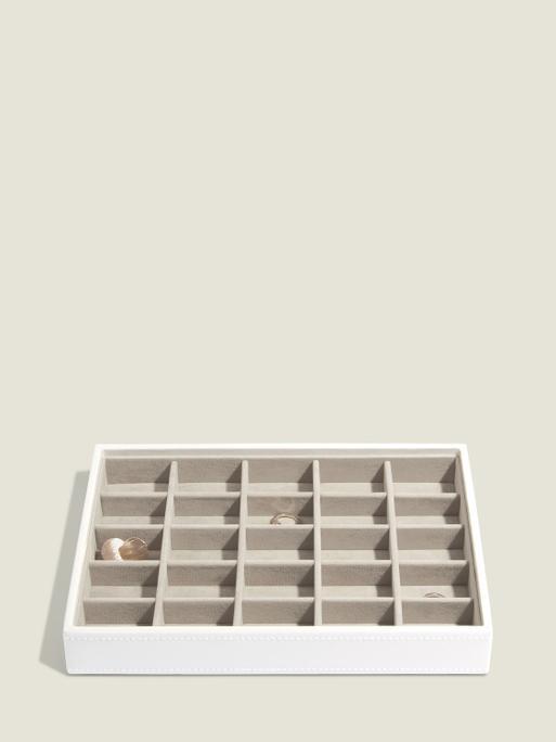 White Classic Jewellery Box Set of 5