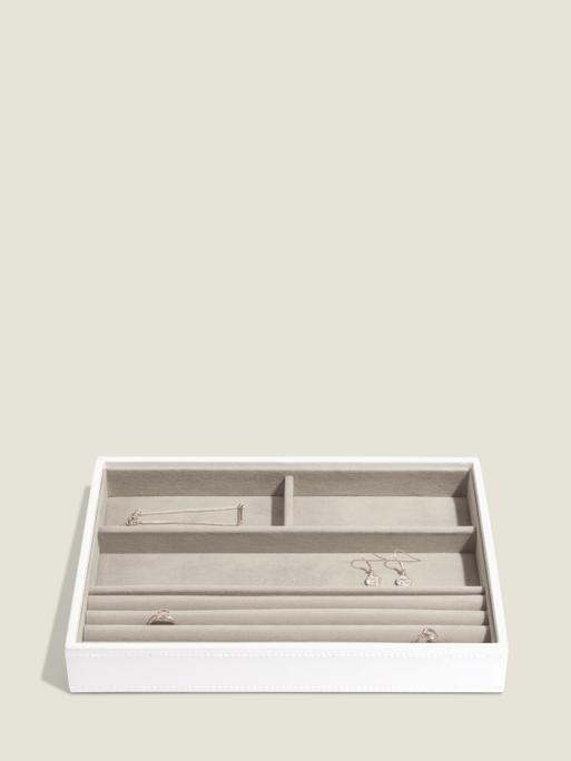 White Classic Jewellery Box Set of 5