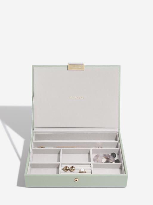 Sage Green Classic Jewellery Box Set of 4